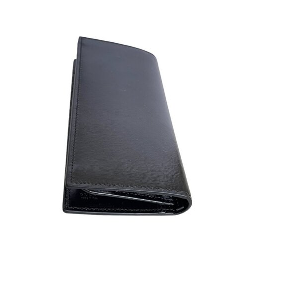 Gucci 428740 Men's Black Leather GG Marmont Vertical Wallet, Boarded Plutone - Picture 4 of 15